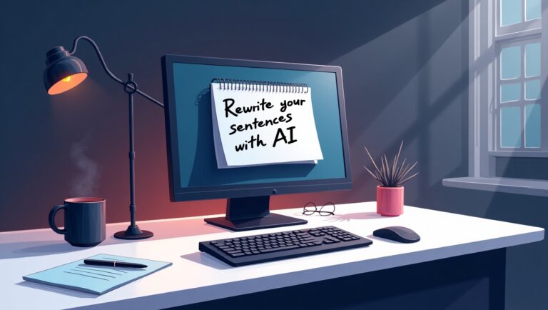 ai sentence rewriter