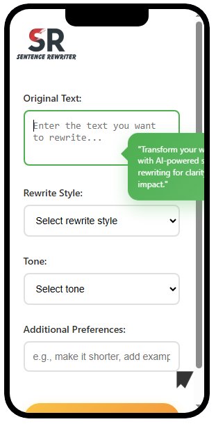 sentance rewriter