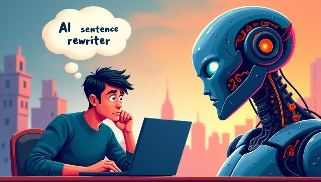 free ai sentence rewriter