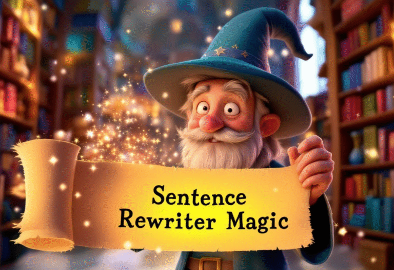 Sentence Rewriter Magic Turn Boring Text into Brilliant Content