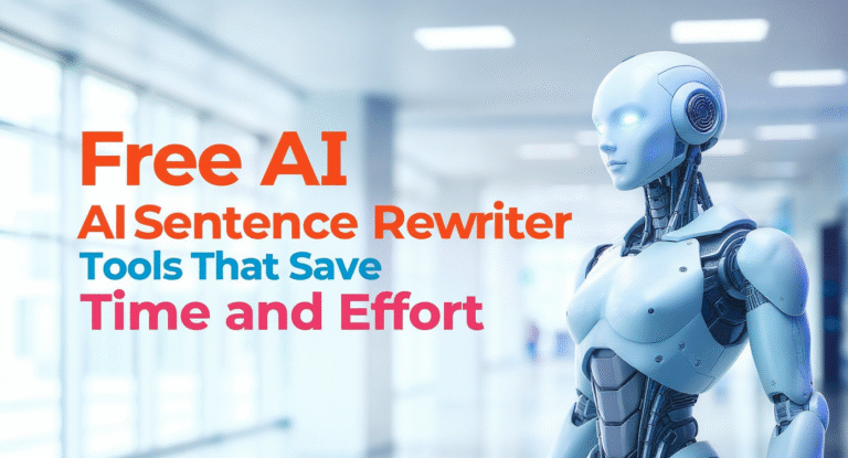 Free AI Sentence Rewriter