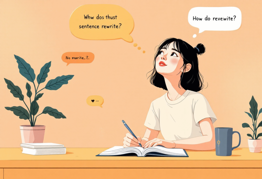 sentence rewriter