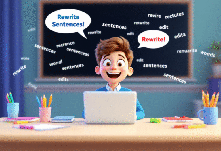 What Is The Best Way To Rewrite Sentences