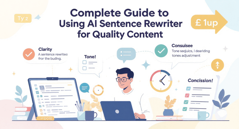 Complete Guide to Using AI Sentence Rewriter